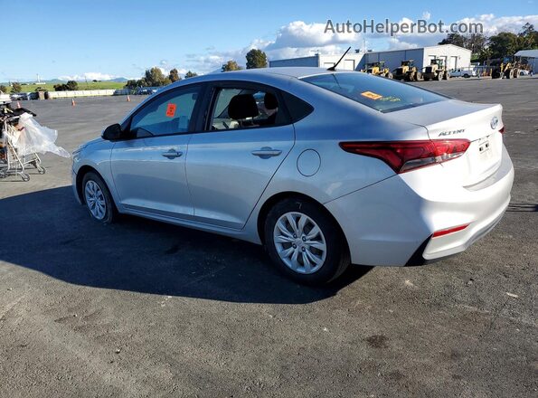3KPC24A6XME140748 2021 HYUNDAI ACCENT Silver Trasero izquierdo