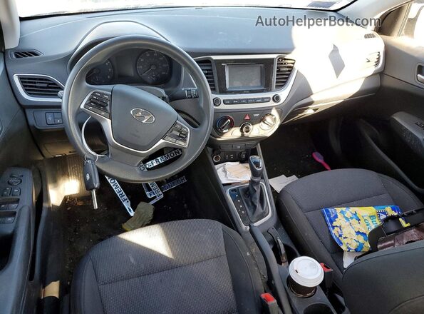 3KPC24A6XME140748 2021 HYUNDAI ACCENT Silver Vista del salpicadero