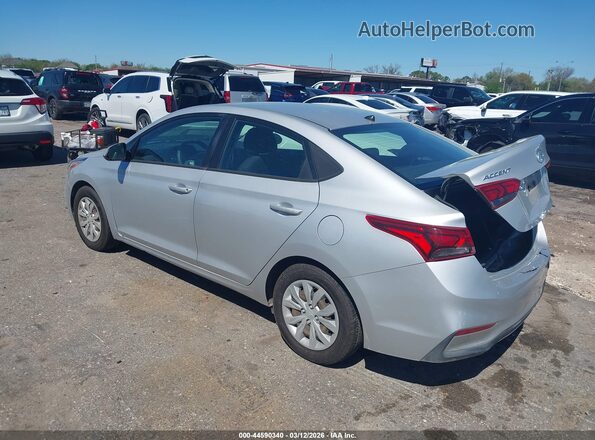 3KPC24A6XME147232 2021 HYUNDAI ACCENT Silver უკანა მარცხენა