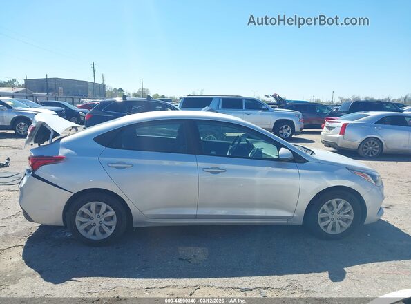 3KPC24A6XME147232 2021 HYUNDAI ACCENT Silver უკანა სალონის ხედი