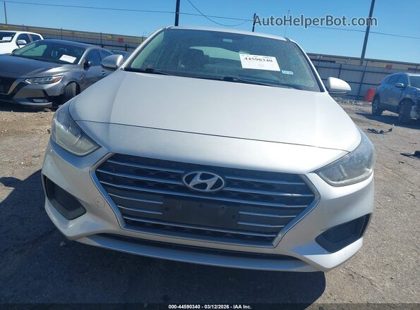 3KPC24A6XME147232 2021 HYUNDAI ACCENT Silver ხელსაწყოთა პანელის ხედი