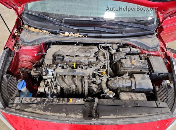 3KPC24A6XME150194 2021 HYUNDAI ACCENT Maroon უკანა სალონის ხედი