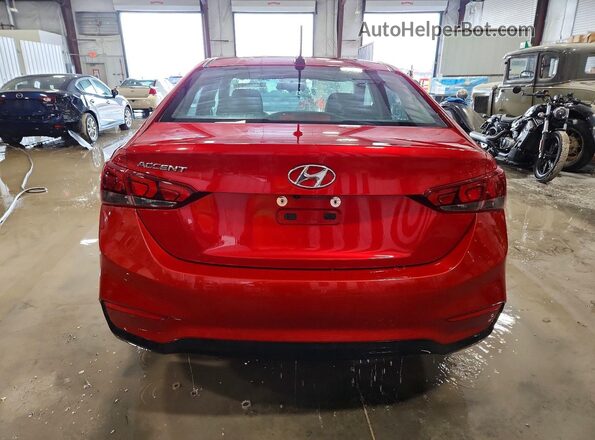 3KPC24A6XME150194 2021 HYUNDAI ACCENT Maroon უკანა ხედი
