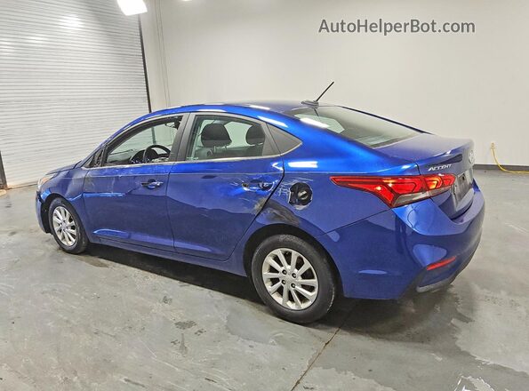 3KPC24A6XME152155 2021 HYUNDAI ACCENT Blue უკანა მარცხენა