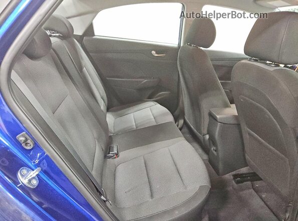 3KPC24A6XME152155 2021 HYUNDAI ACCENT Blue უკანა სავარძლების ხედი