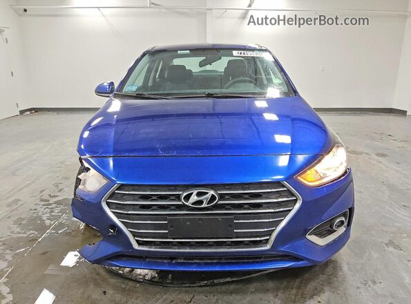 3KPC24A6XME152155 2021 HYUNDAI ACCENT Blue წინა ხედი