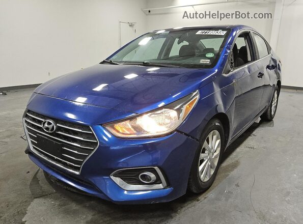 3KPC24A6XME152155 2021 HYUNDAI ACCENT Blue 