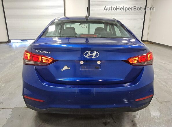 3KPC24A6XME152155 2021 HYUNDAI ACCENT Blue უკანა ხედი