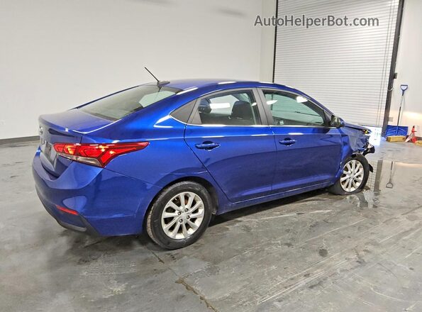 3KPC24A6XME152155 2021 HYUNDAI ACCENT Blue უკანა მარჯვენა