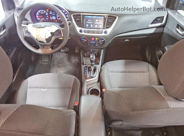 3KPC24A6XME152155 2021 HYUNDAI ACCENT Blue წინა პანელის ხედი