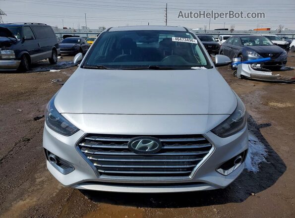 3KPC34A60ME128296 2021 HYUNDAI ACCENT Silver Vista frontal