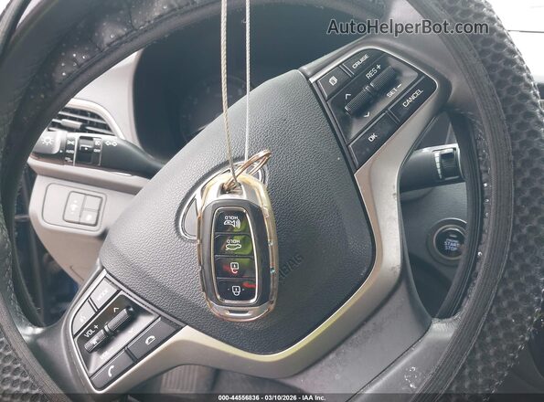 3KPC34A6XME144960 2021 HYUNDAI ACCENT Blue Widok z tyłu