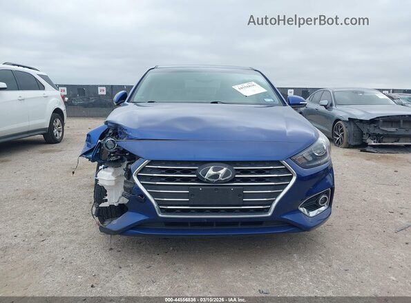 3KPC34A6XME144960 2021 HYUNDAI ACCENT Blue Widok deski rozdzielczej