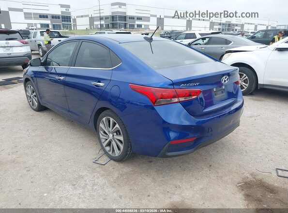 3KPC34A6XME144960 2021 HYUNDAI ACCENT Blue Tył lewy