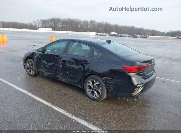 3KPF24AD0KE104866 2019 KIA FORTE Черный Задняя левая четверть