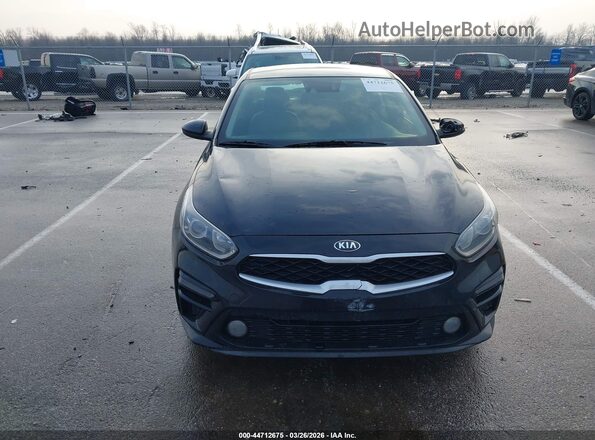 3KPF24AD0KE104866 2019 KIA FORTE Черный Вид щитка приборов