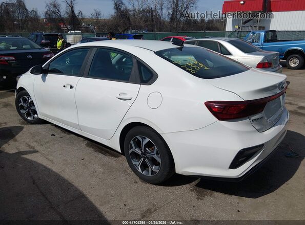 3KPF24AD0KE110800 2019 KIA FORTE White Trasero izquierdo