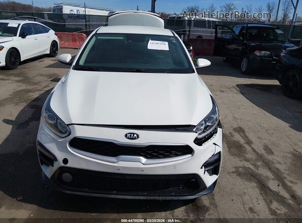 3KPF24AD0KE110800 2019 KIA FORTE White Vista del cuadro de instrumentos