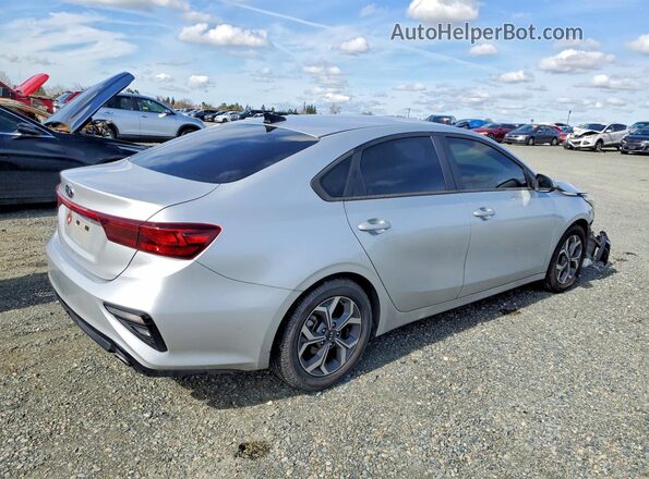 3KPF24AD0LE143510 2020 KIA FORTE Silver Rear right