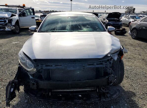3KPF24AD0LE143510 2020 KIA FORTE Silver Front view