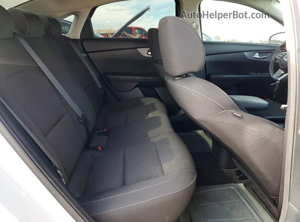 3KPF24AD0LE143510 2020 KIA FORTE Silver Rear seats view