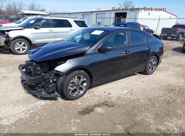 3KPF24AD2KE053628 2019 KIA FORTE Gray Передня ліва чверть