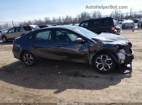 3KPF24AD2KE053628 2019 KIA FORTE Gray Вид задньої частини салону