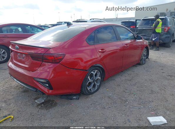 3KPF24AD2ME340082 2021 KIA FORTE Red Задня права чверть