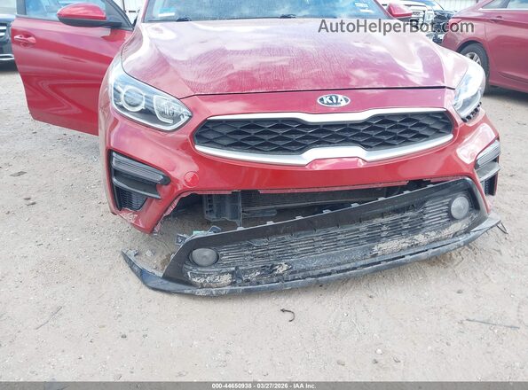 3KPF24AD2ME340082 2021 KIA FORTE Red Вид спереду