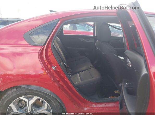 3KPF24AD2ME340082 2021 KIA FORTE Red Вид наклейки з VIN-кодом