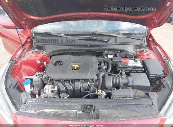 3KPF24AD2ME340082 2021 KIA FORTE Red Вид ззаду