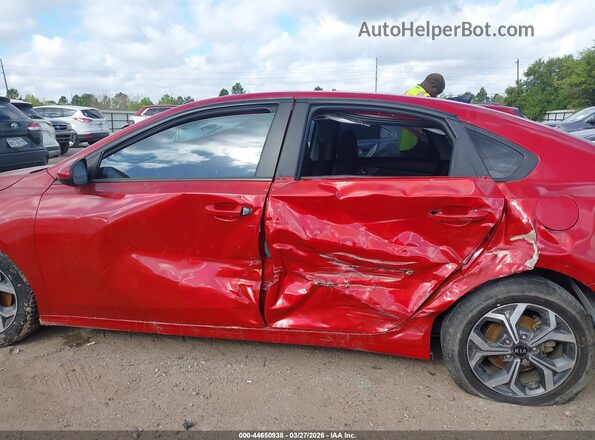 3KPF24AD2ME340082 2021 KIA FORTE Red Панорамний вид салону 360°