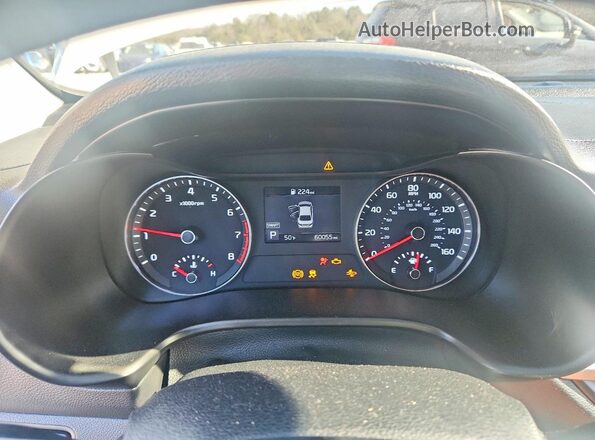 3KPF24AD2ME372319 2021 KIA FORTE White Вид щитка приладів