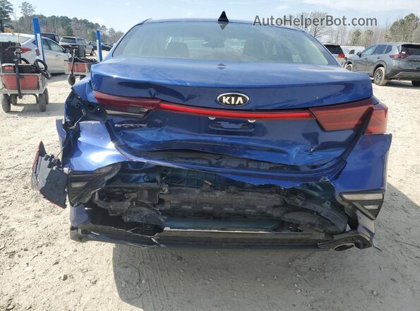 3KPF24AD3KE023909 2019 KIA FORTE Blue 