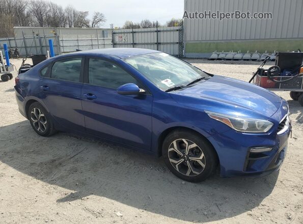3KPF24AD3KE023909 2019 KIA FORTE Blue 