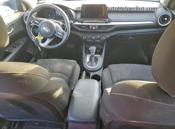 3KPF24AD3ME302988 2021 KIA FORTE Charcoal Առջևի վահանակի տեսք