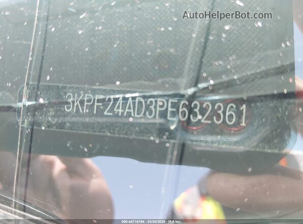 3KPF24AD3PE632361 2023 KIA FORTE Черный Вид подкапотного пространства