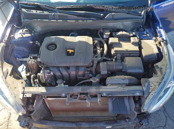 3KPF24AD4ME405790 2021 KIA FORTE Blue Rear interior view