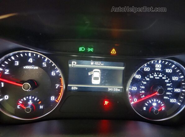3KPF24AD4RE733783 2024 KIA FORTE Black Widok zestawu wskaźników