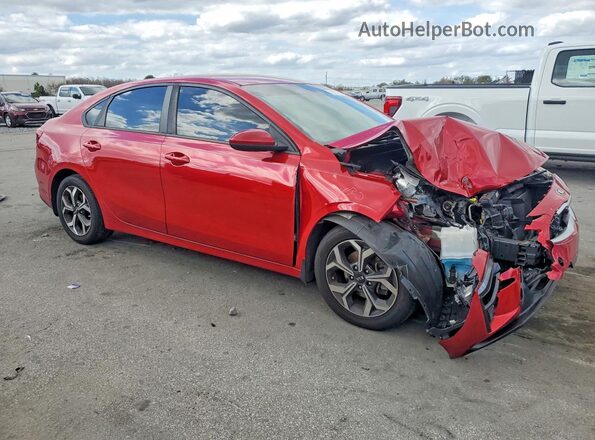 3KPF24AD5KE096151 2019 KIA FORTE Red 