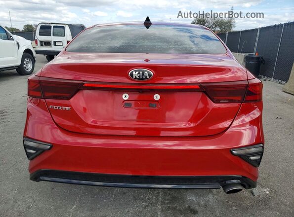 3KPF24AD5KE096151 2019 KIA FORTE Red 