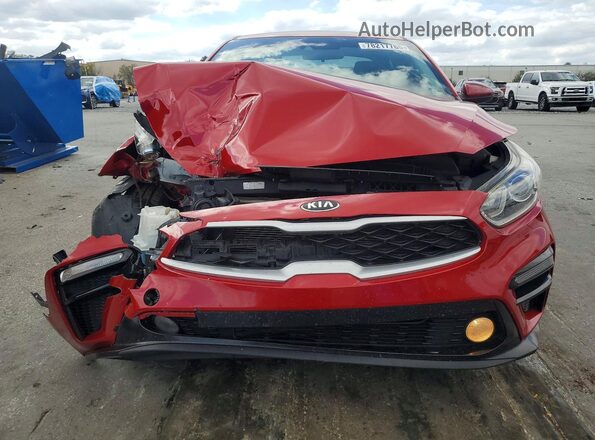 3KPF24AD5KE096151 2019 KIA FORTE Red 