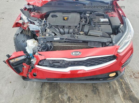 3KPF24AD5KE096151 2019 KIA FORTE Red 