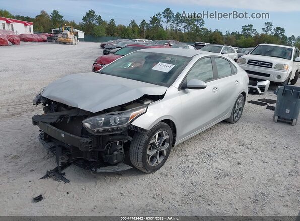 3KPF24AD5LE212675 2020 KIA FORTE Серебряный Передняя левая четверть