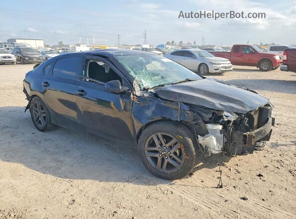 3KPF24AD5ME412148 2021 KIA FORTE Black Front right