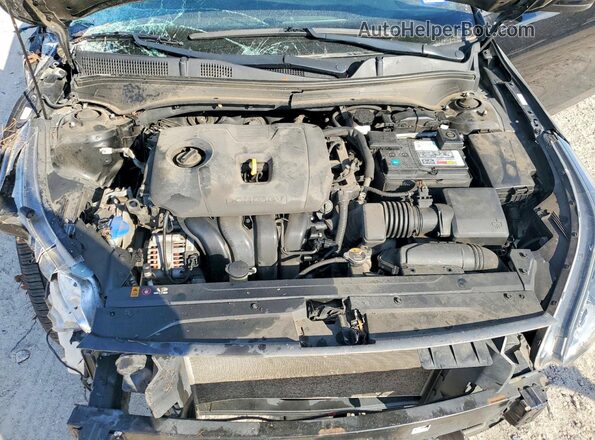 3KPF24AD5ME412148 2021 KIA FORTE Black Rear interior view