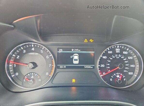 3KPF24AD5PE572115 2023 KIA FORTE Blue ხელსაწყოთა პანელის ხედი