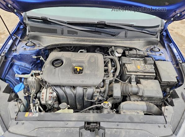 3KPF24AD5PE572115 2023 KIA FORTE Blue უკანა სალონის ხედი