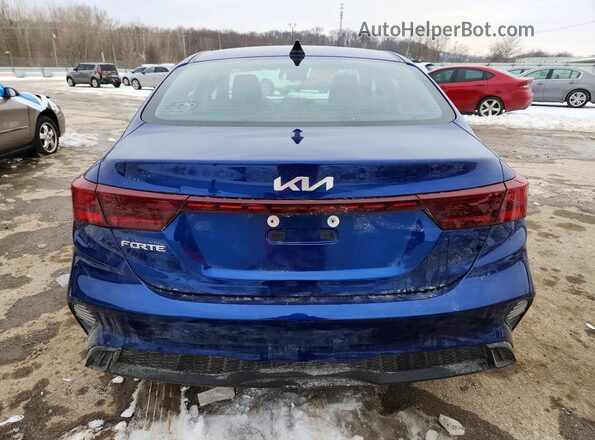 3KPF24AD5PE572115 2023 KIA FORTE Blue უკანა ხედი