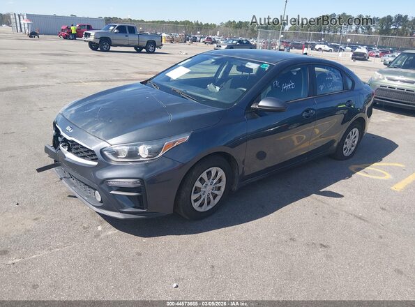 3KPF24AD6ME313113 2021 KIA FORTE Gray Vista tres cuartos delantera izquierda